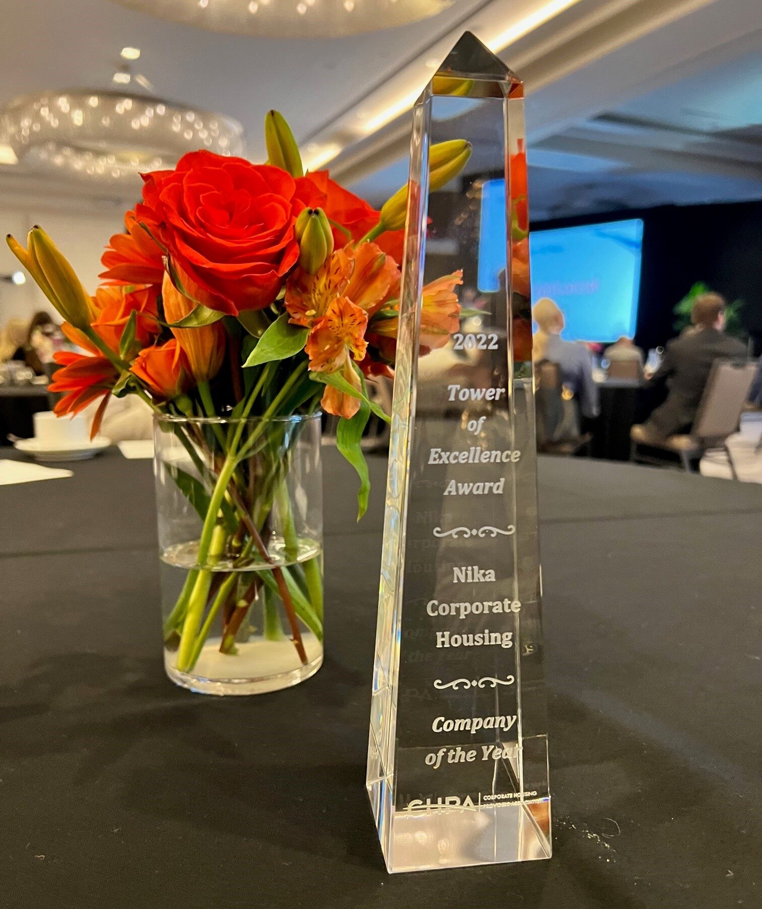 2022 CHPA Corporate Housing Tower of Excellence Company of the Year Award